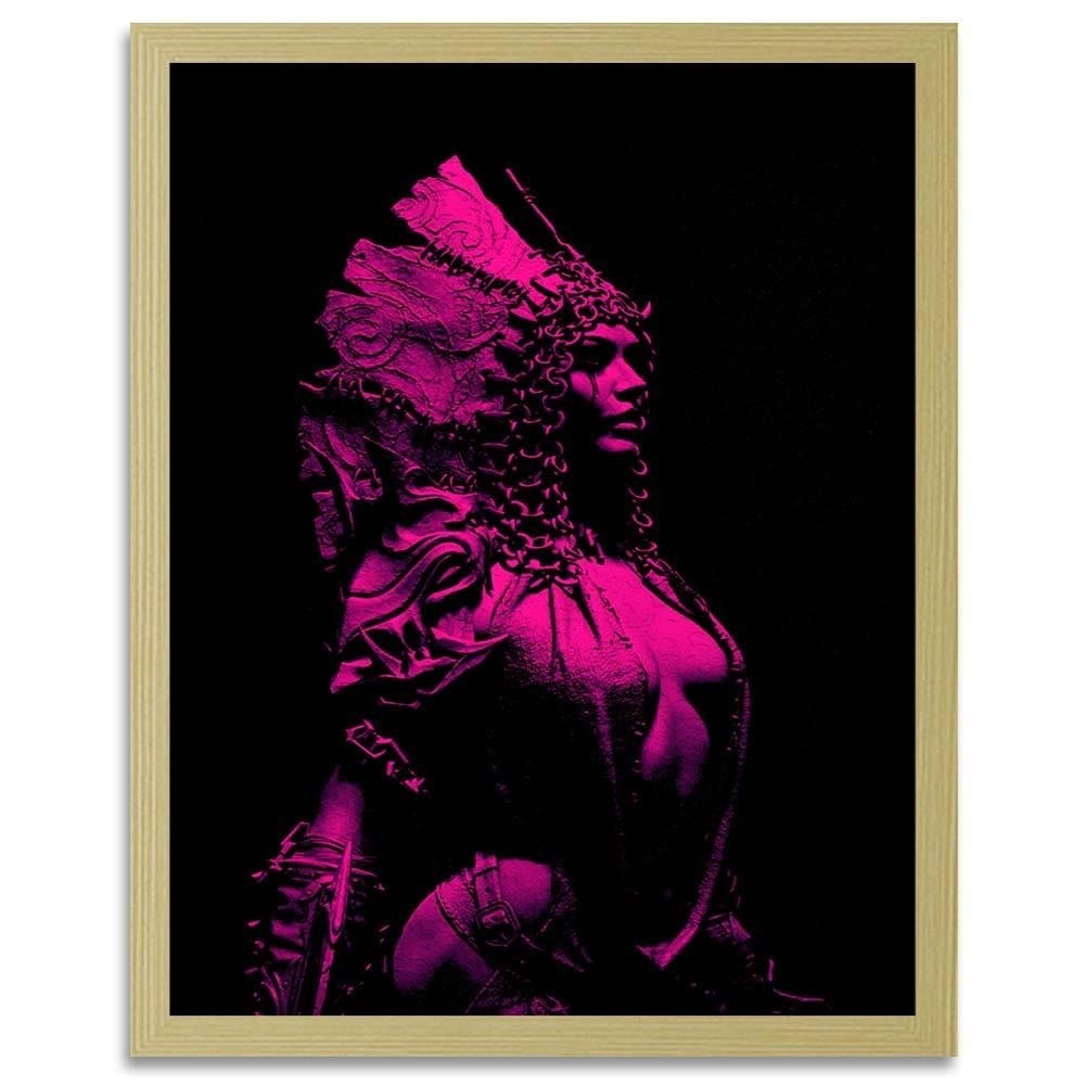 Glezna bēšā rāmī - The Pink Goddness Home Trends DECO