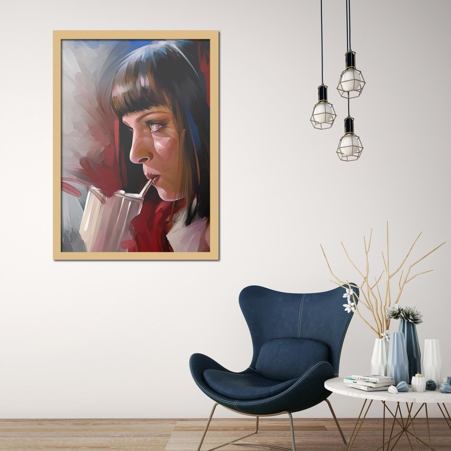 Glezna bēšā rāmī - Uma Home Trends DECO
