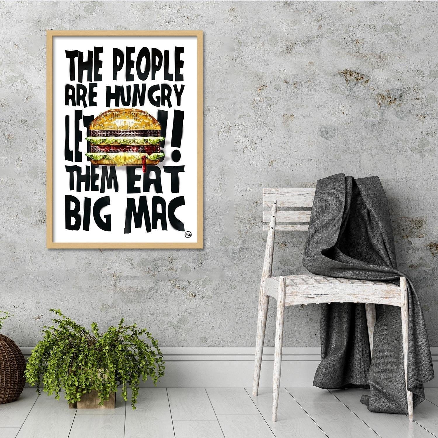 Glezna bēšā rāmī - Visual Art Image Black And White Home Trends DECO