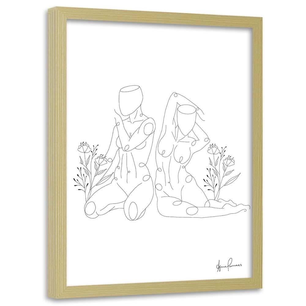 Glezna bēšā rāmī - Womans Home Trends DECO