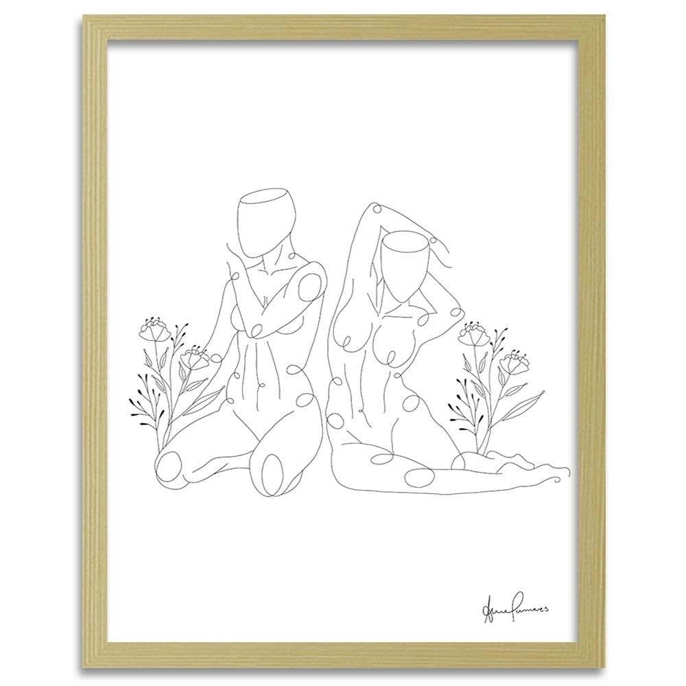 Glezna bēšā rāmī - Womans Home Trends DECO