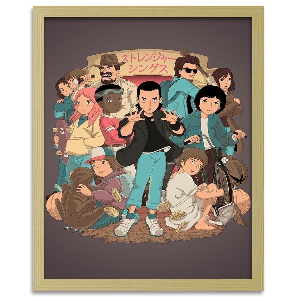 Glezna bēšā rāmī - Young Heroes Home Trends DECO