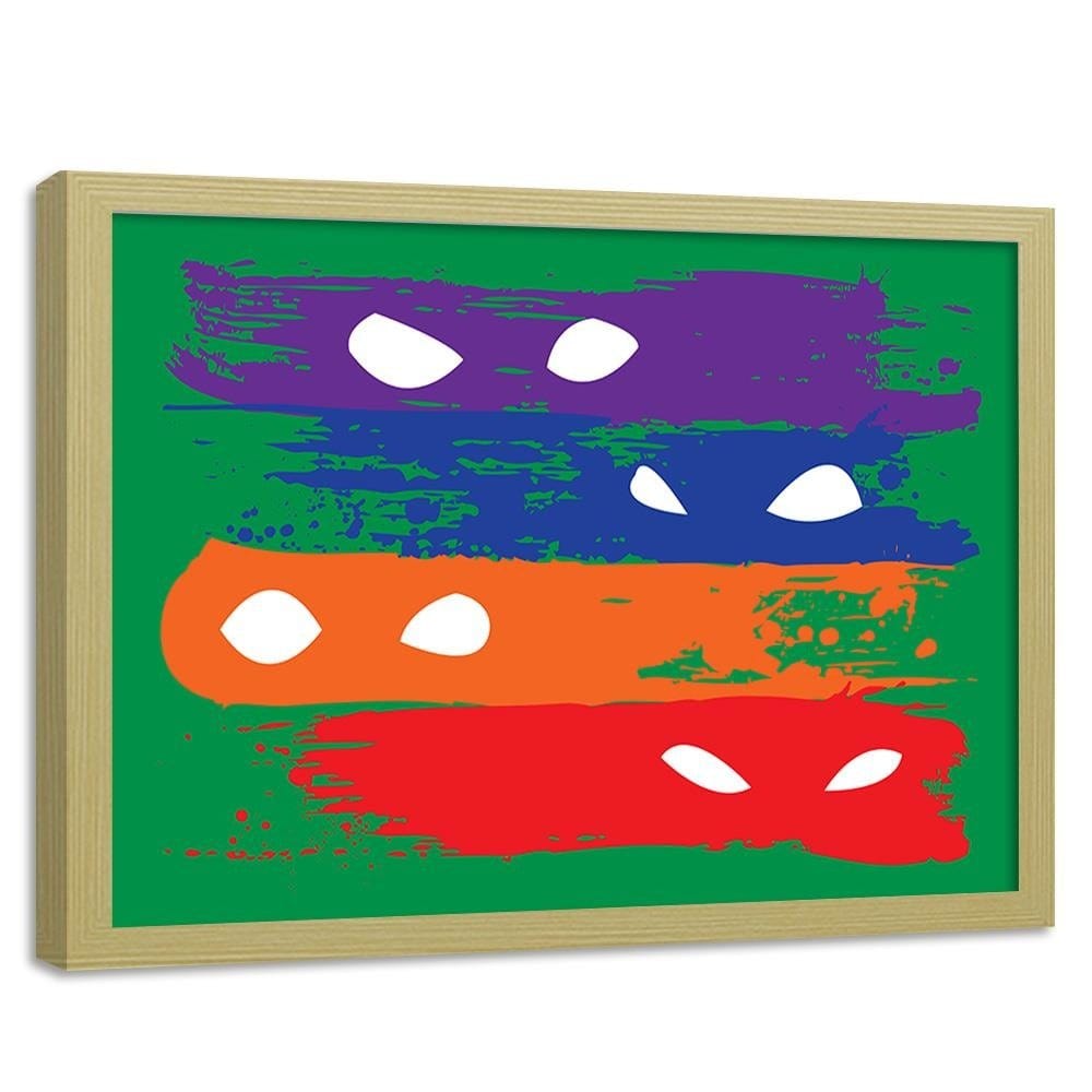 Glezna bēšā rāmī - Zorro Artwork Home Trends DECO