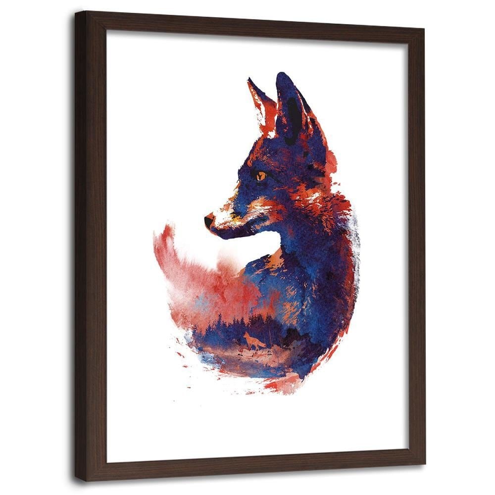 Glezna brūnā rāmī - Alert November Home Trends DECO