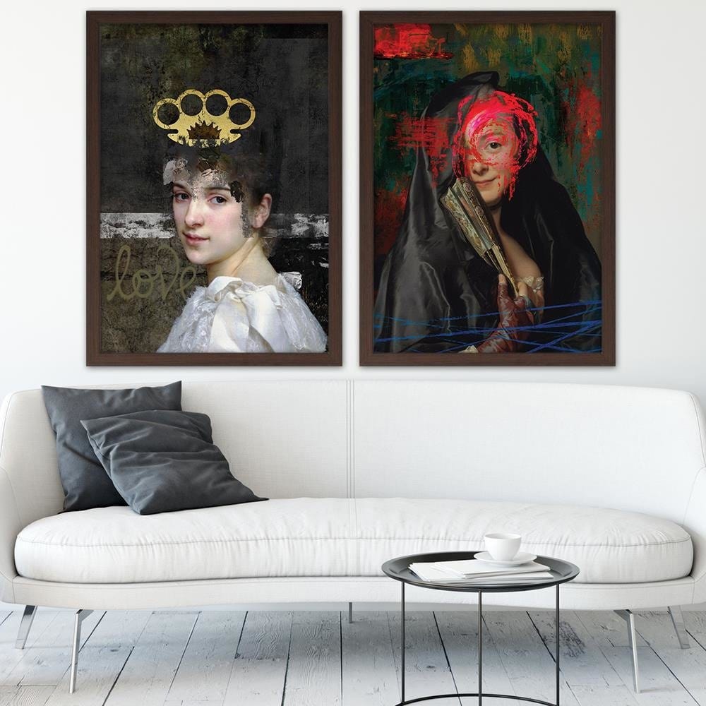 Glezna brūnā rāmī - Artwork Home Trends DECO
