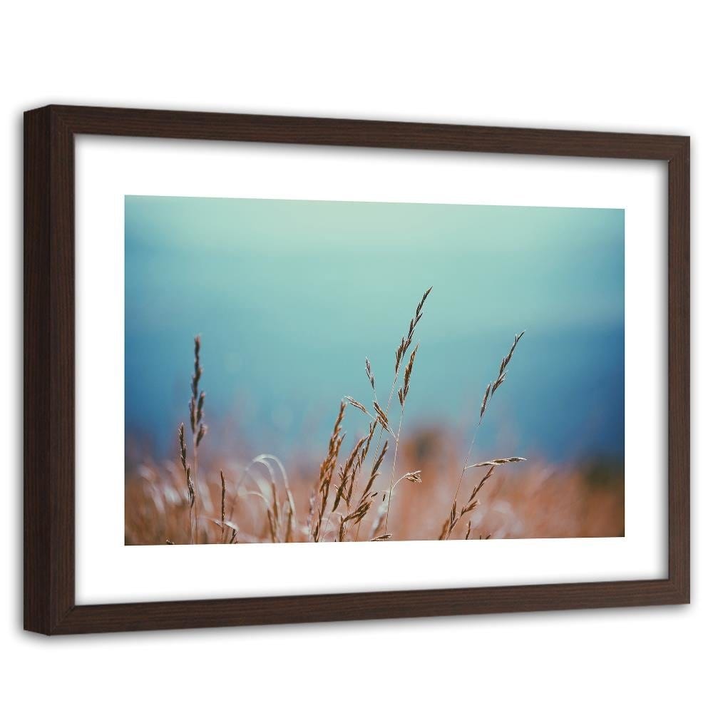 Glezna brūnā rāmī - Blades Cereals Home Trends DECO
