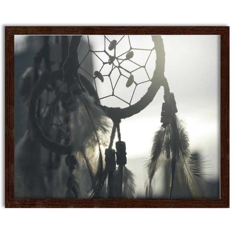 Glezna brūnā rāmī - Boho decorations 2 Home Trends DECO