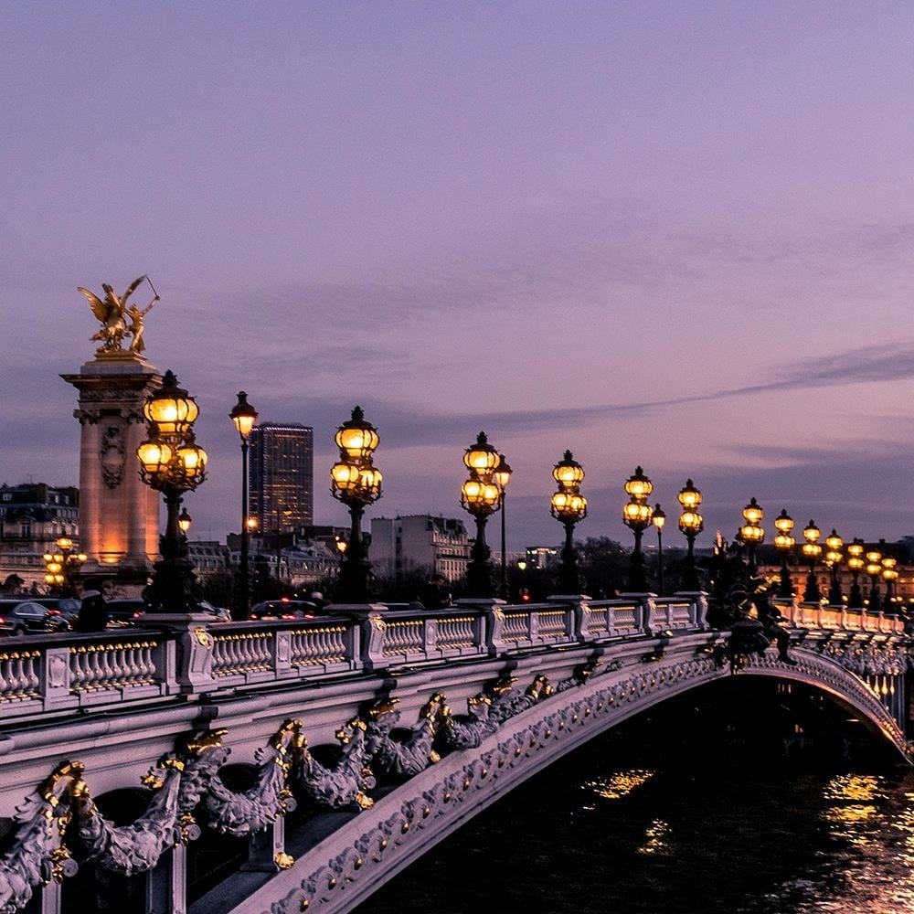 Glezna brūnā rāmī - Bridge Alexander Ii  Home Trends DECO