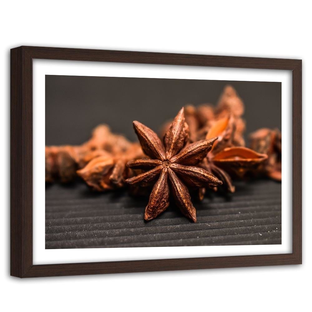 Glezna brūnā rāmī - Cinnamon Home Trends DECO