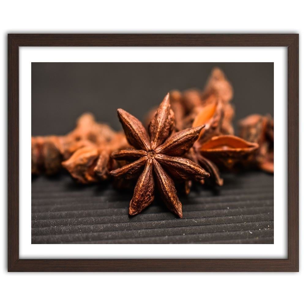 Glezna brūnā rāmī - Cinnamon Home Trends DECO