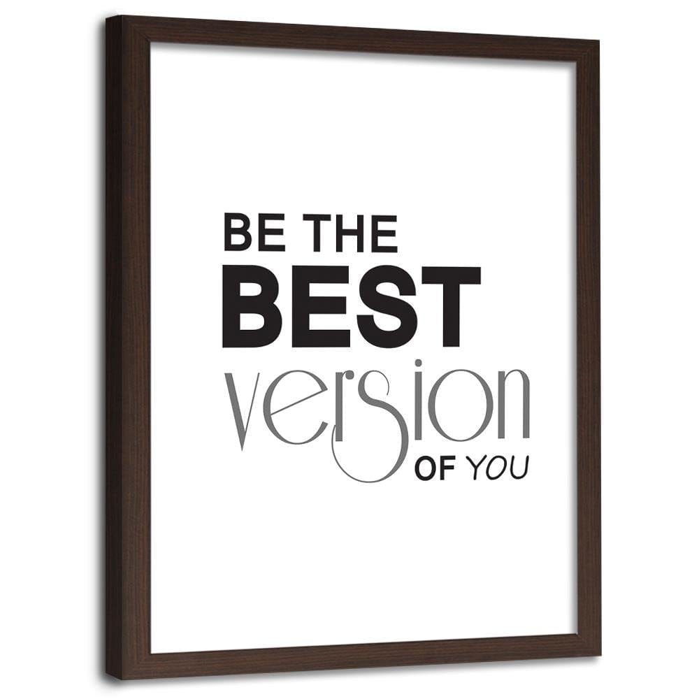 Glezna brūnā rāmī - Cover - You Better Home Trends DECO
