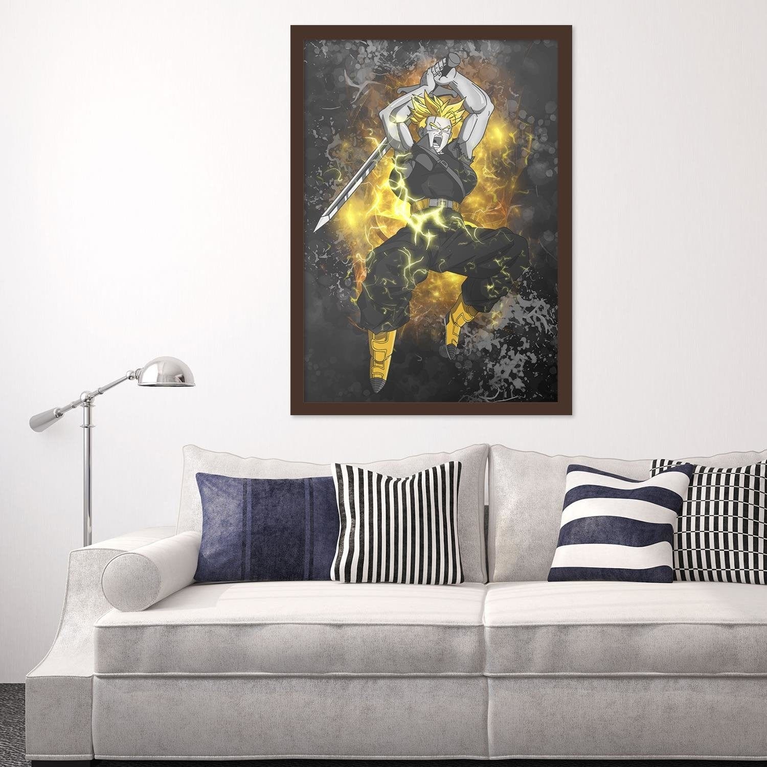 Glezna brūnā rāmī - Dragon Ball 3 Home Trends DECO