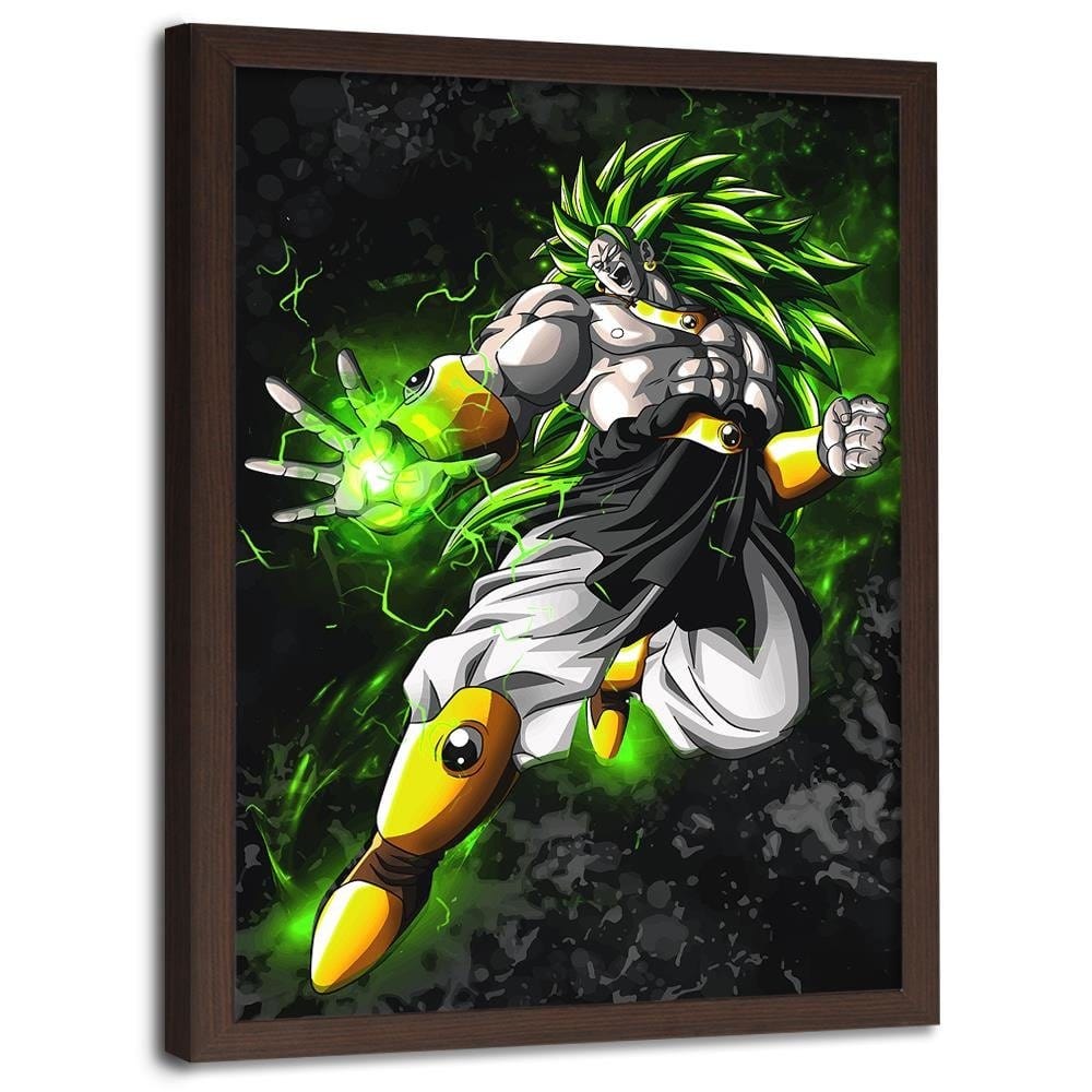 Glezna brūnā rāmī - Dragon Ball 4 Home Trends DECO