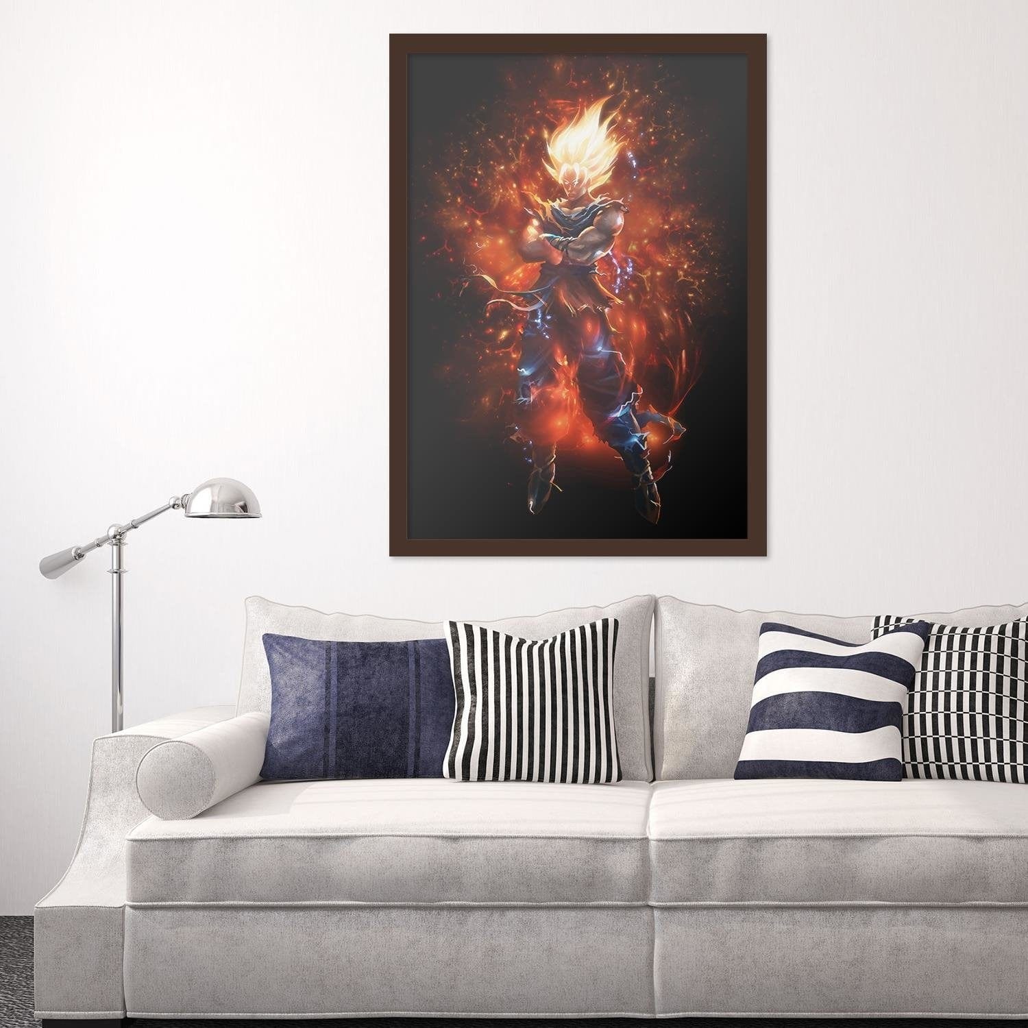 Glezna brūnā rāmī - Dragon Ball 5 Home Trends DECO