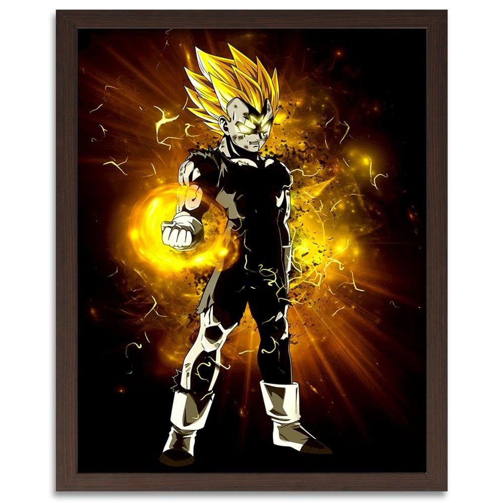 Glezna brūnā rāmī - Dragon Ball Home Trends DECO