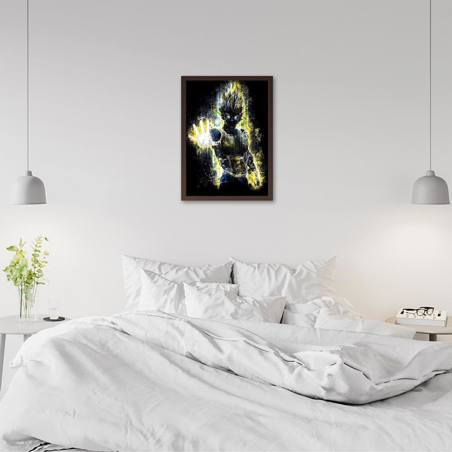 Glezna brūnā rāmī - Dragonball Vegeta Home Trends DECO