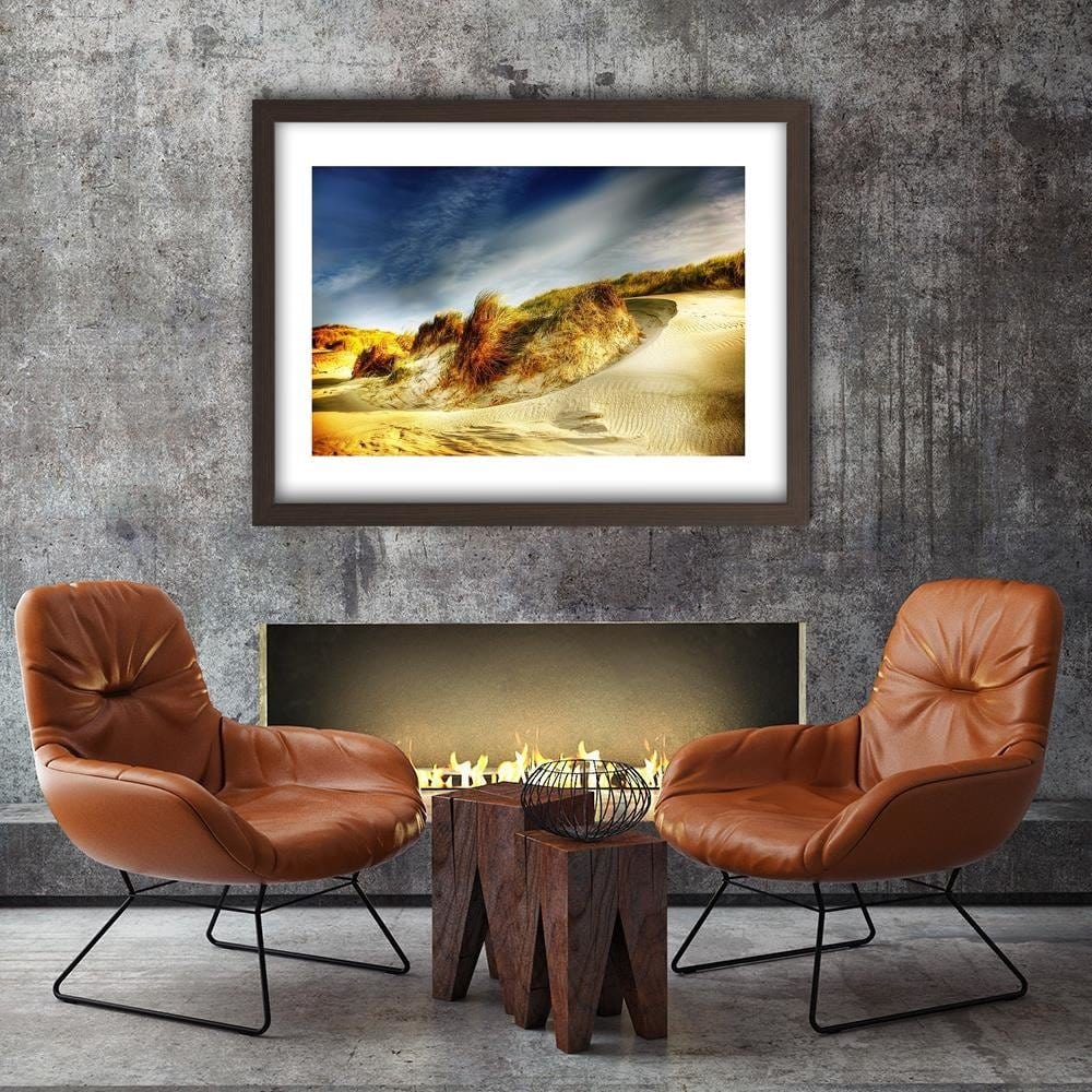 Glezna brūnā rāmī - Dunes Home Trends DECO