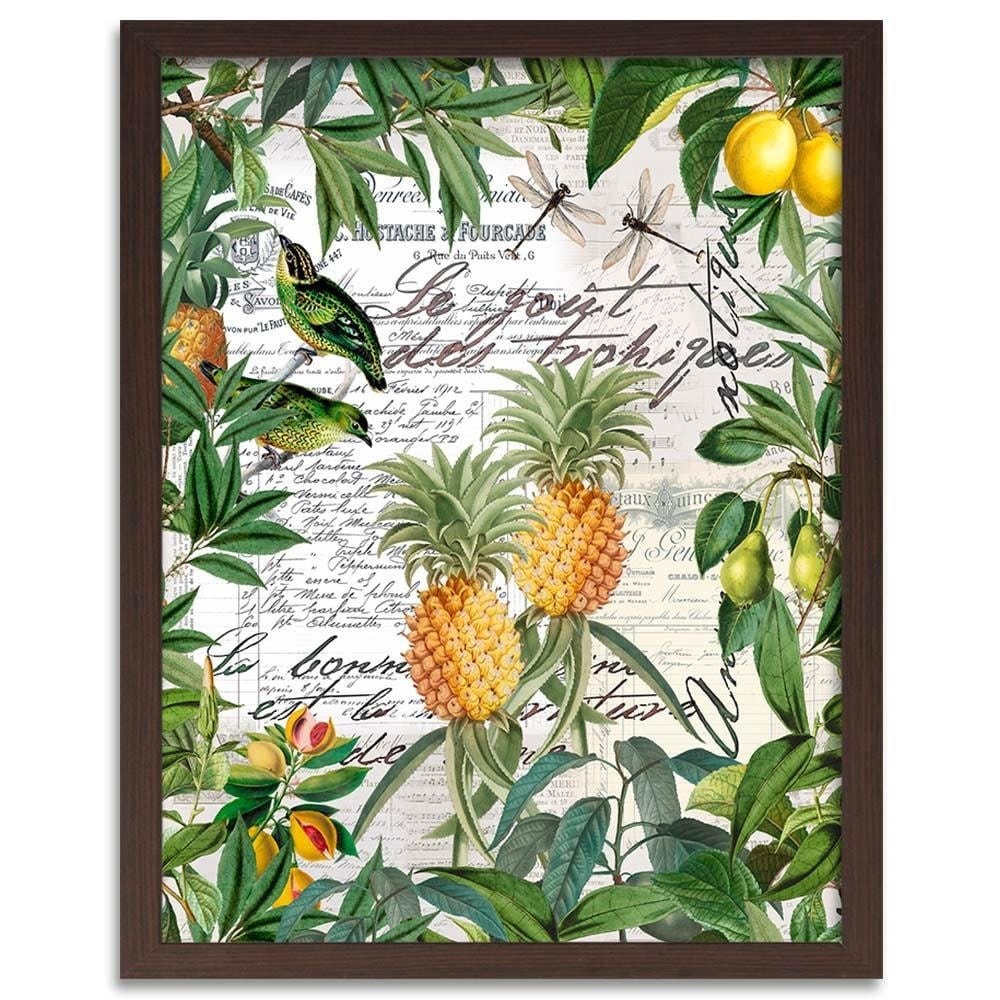 Glezna brūnā rāmī - Exoticism Home Trends DECO