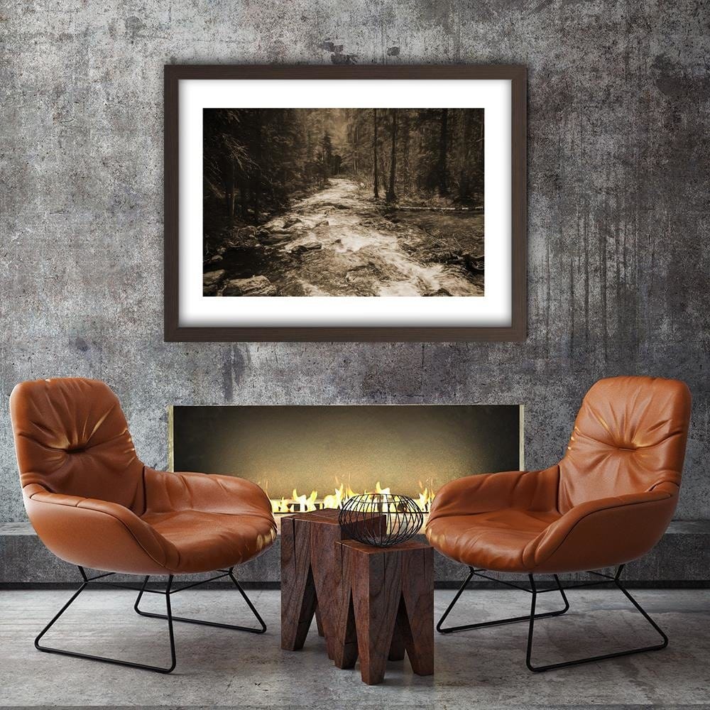 Glezna brūnā rāmī - Fairytale Forest 1 Home Trends DECO