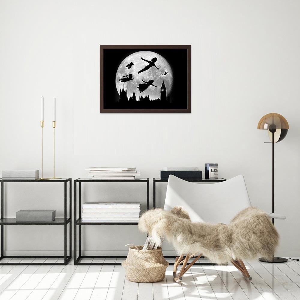 Glezna brūnā rāmī - Fan Art Home Trends DECO