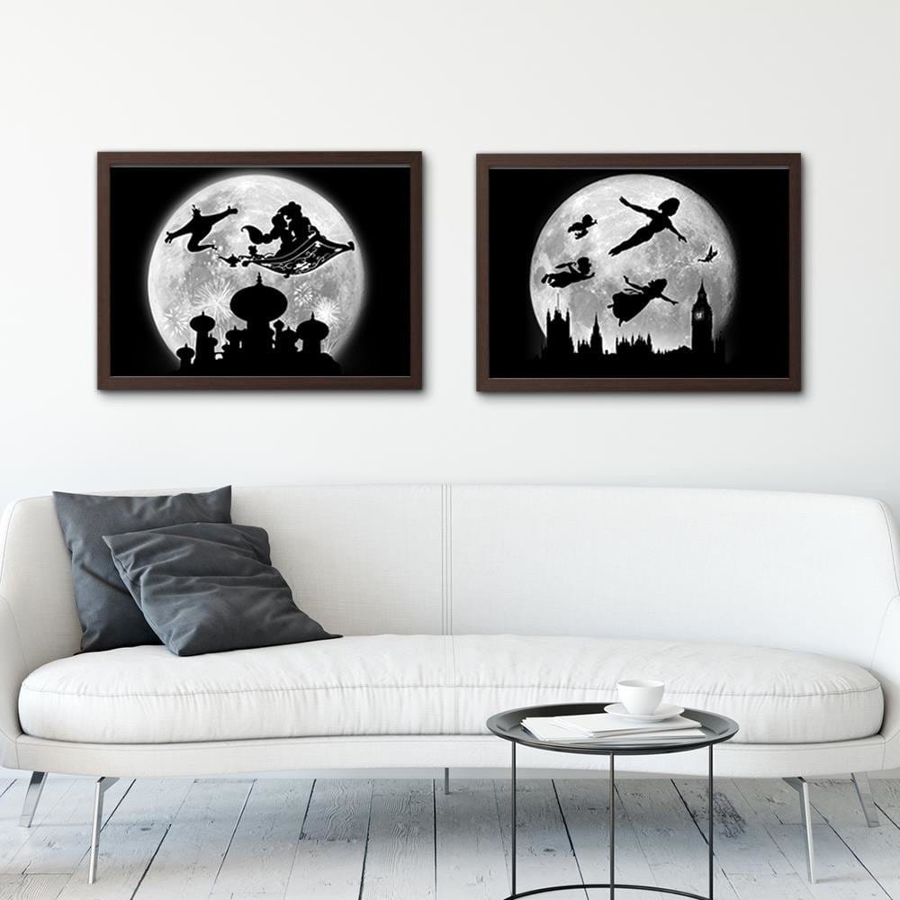 Glezna brūnā rāmī - Fan Art Home Trends DECO