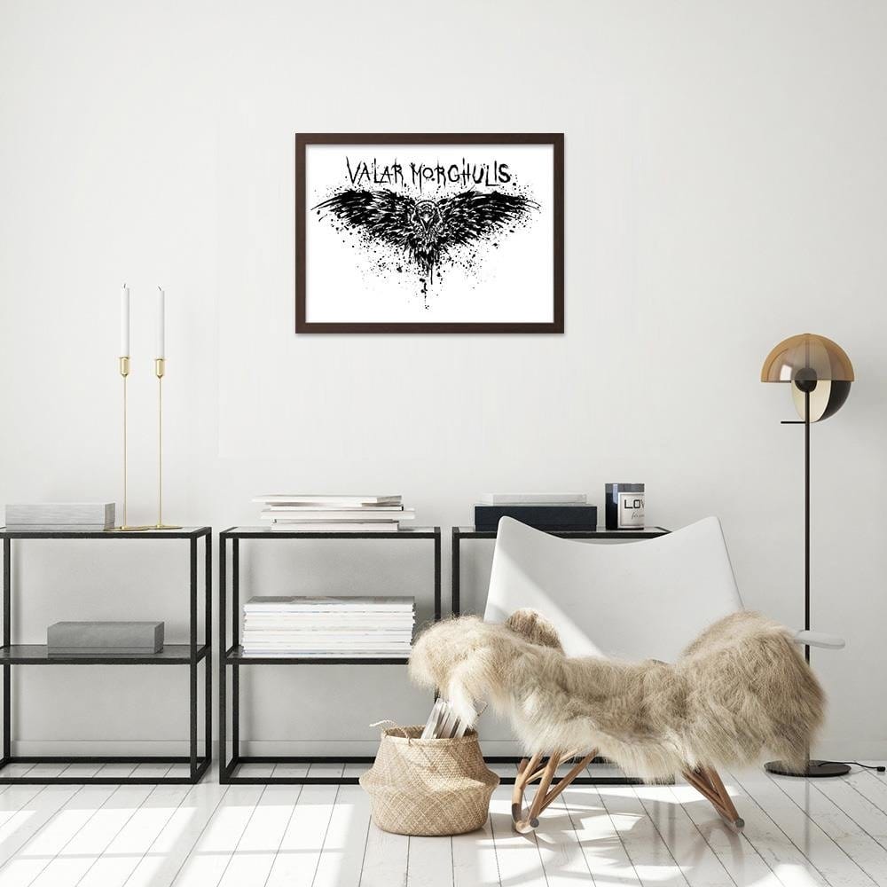 Glezna brūnā rāmī - Fanart Home Trends DECO