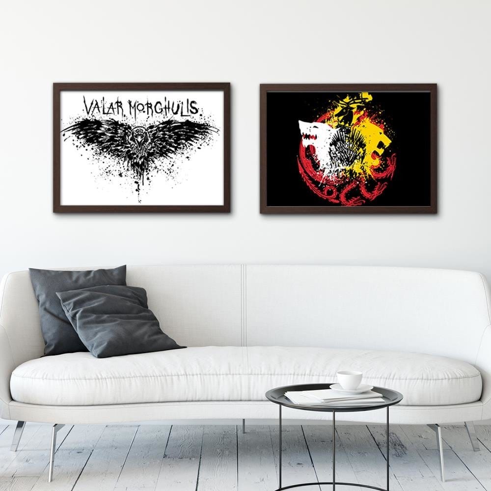 Glezna brūnā rāmī - Fanart Home Trends DECO