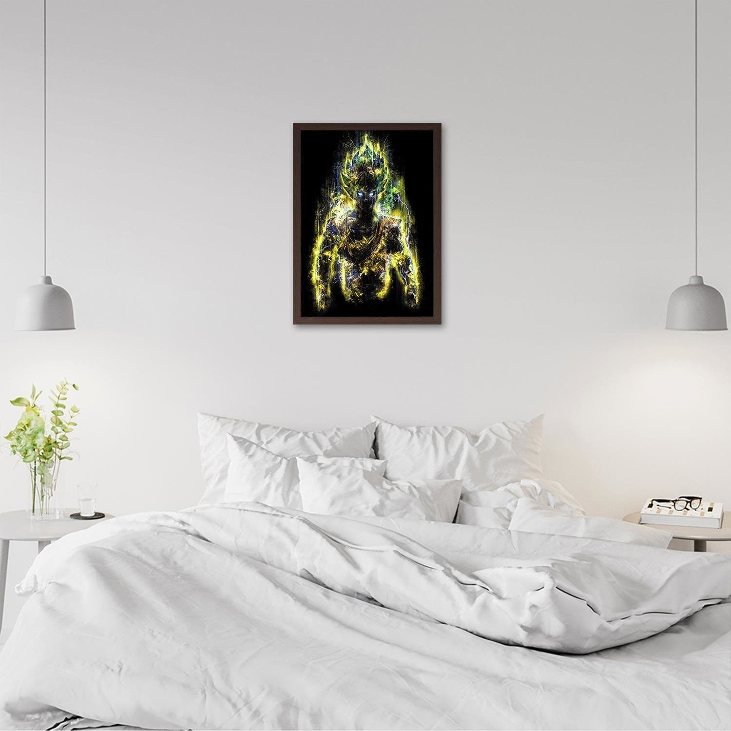 Glezna brūnā rāmī - Fantasy Anime Home Trends DECO