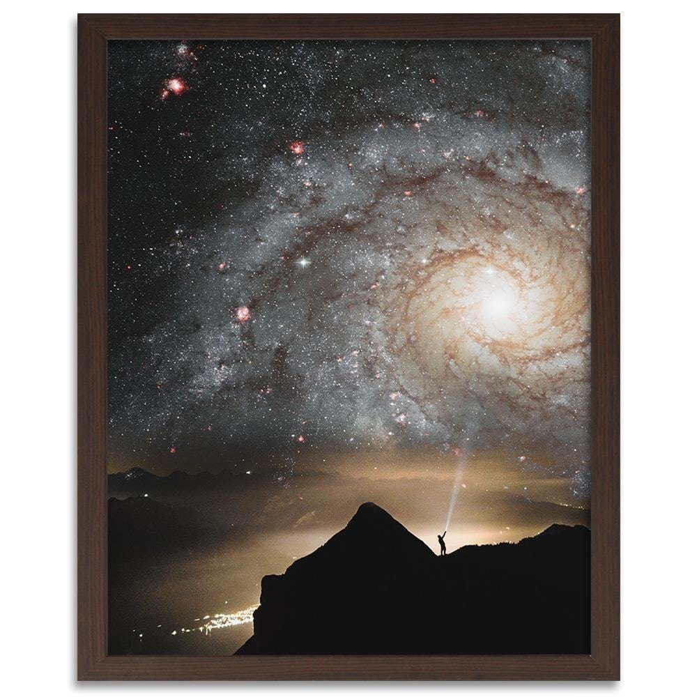Glezna brūnā rāmī - Galaxy Home Trends DECO