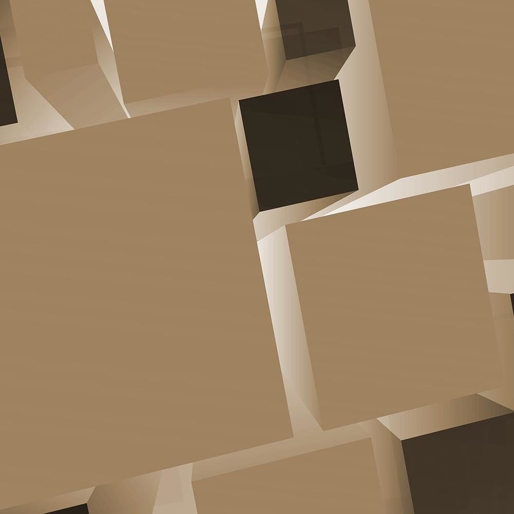 Glezna brūnā rāmī - Geometric Figures 8 Home Trends DECO