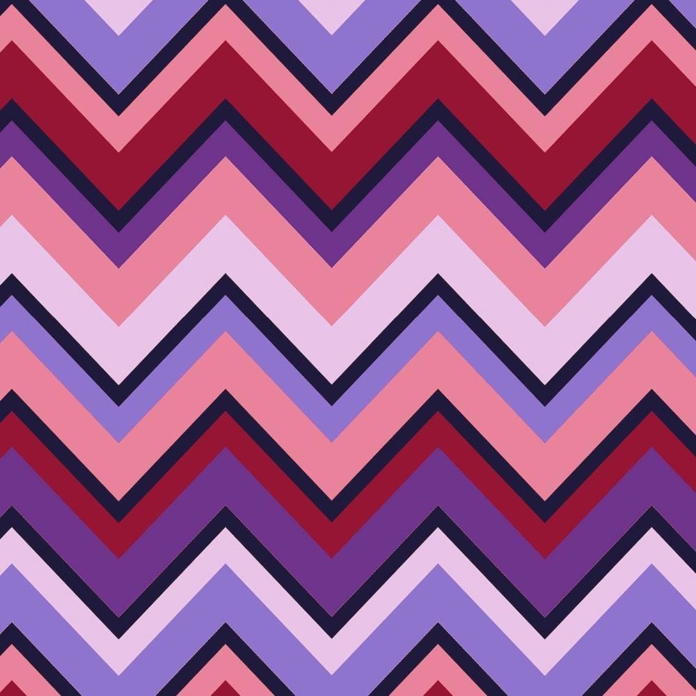 Glezna brūnā rāmī - Geometric Zigzag 3 Home Trends DECO