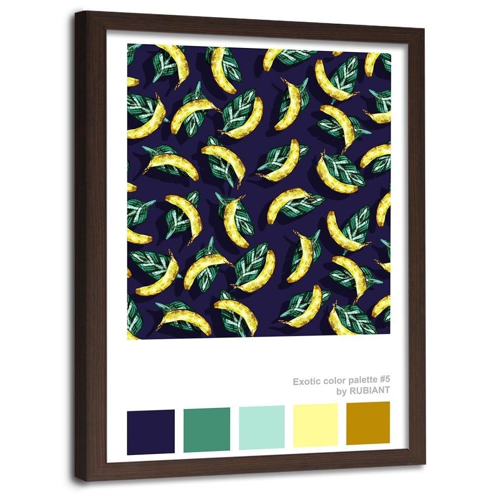 Glezna brūnā rāmī - Giclée Print Yellow Home Trends DECO