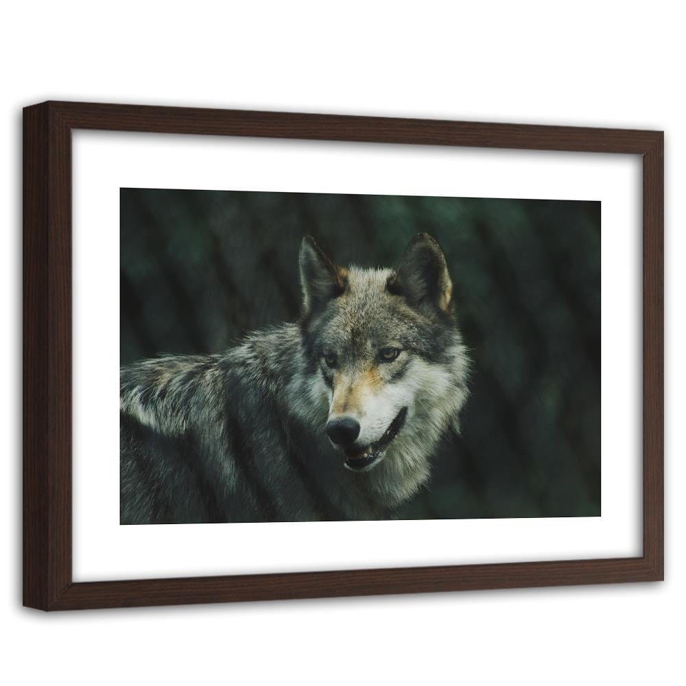 Glezna brūnā rāmī - Gray Wil Home Trends DECO