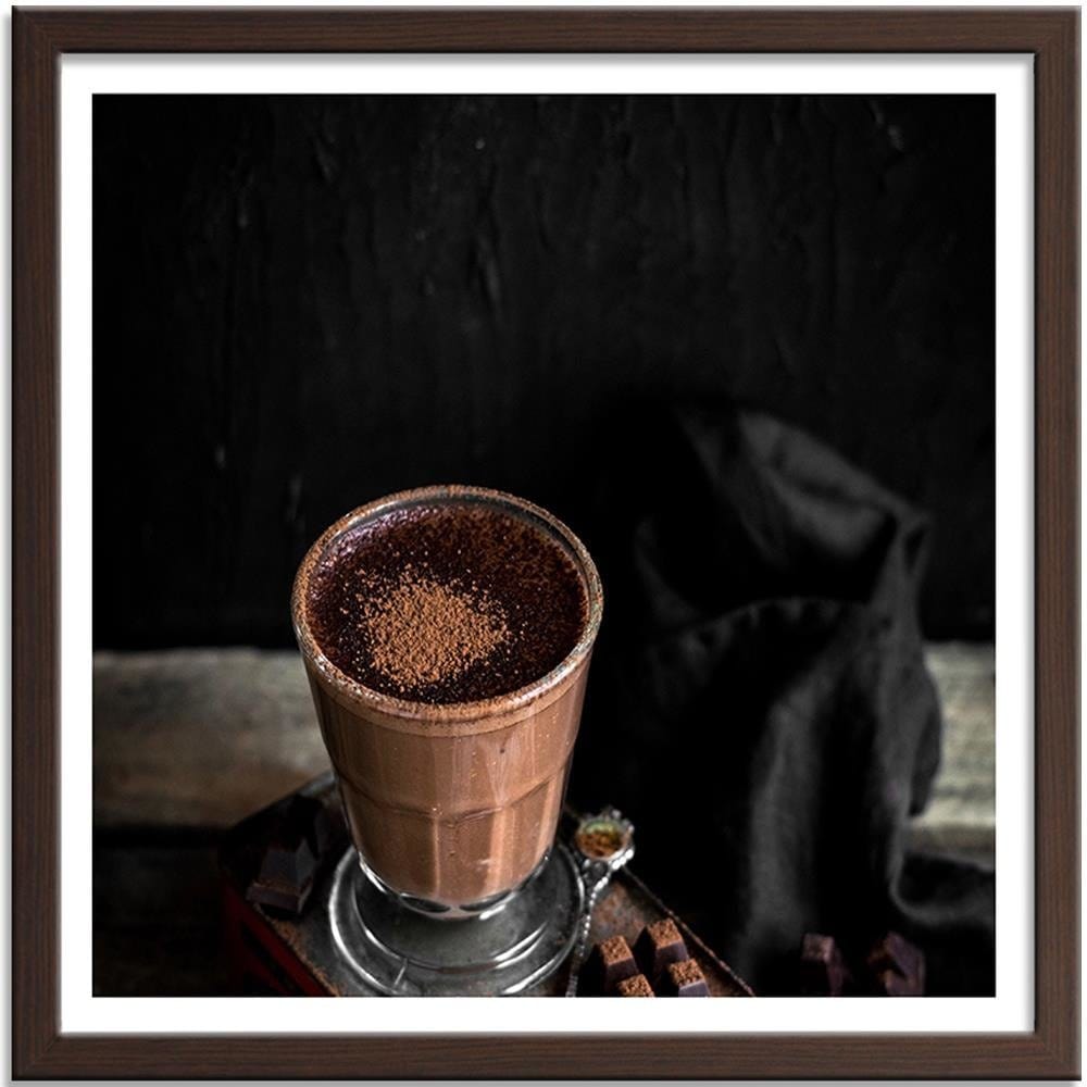 Glezna brūnā rāmī - Hot Chocolate Home Trends DECO