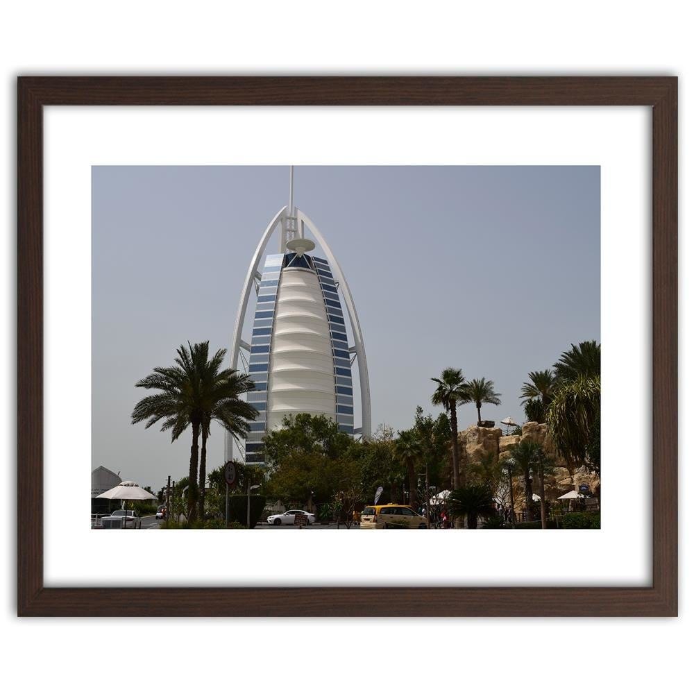 Glezna brūnā rāmī - Hotel In Dubai Home Trends DECO