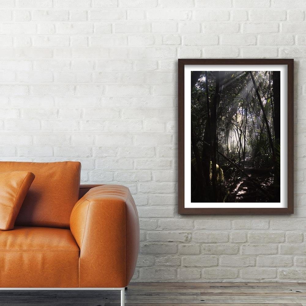 Glezna brūnā rāmī - In Jungle Home Trends DECO