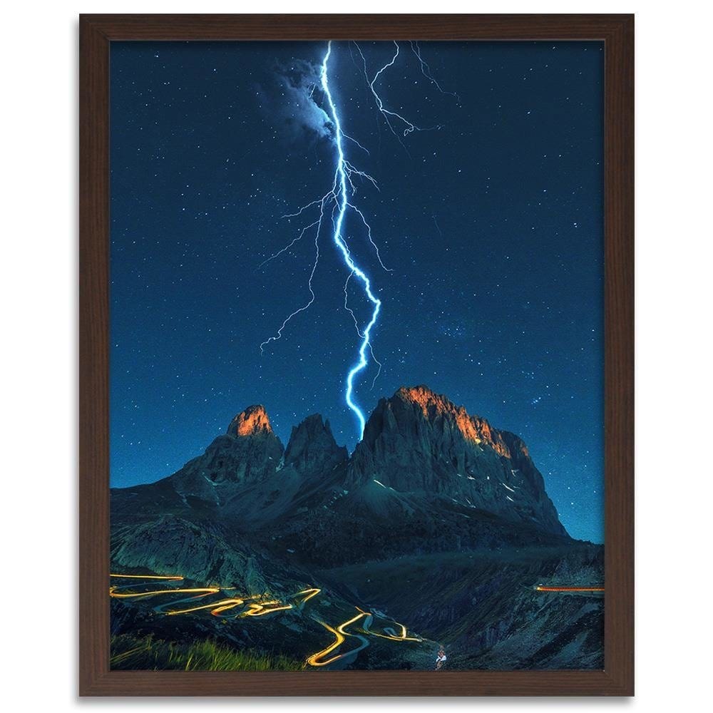 Glezna brūnā rāmī - Lightning Home Trends DECO
