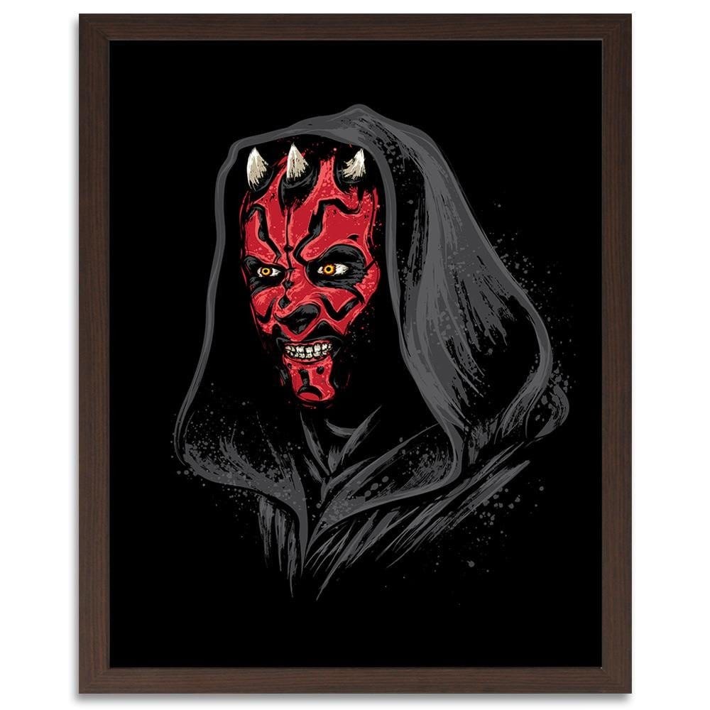 Glezna brūnā rāmī - Lord Assassin Red Home Trends DECO