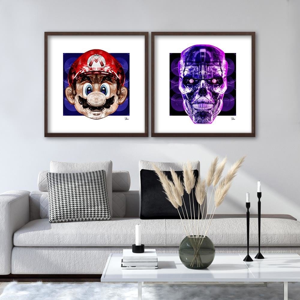 Glezna brūnā rāmī - Mario Home Trends DECO