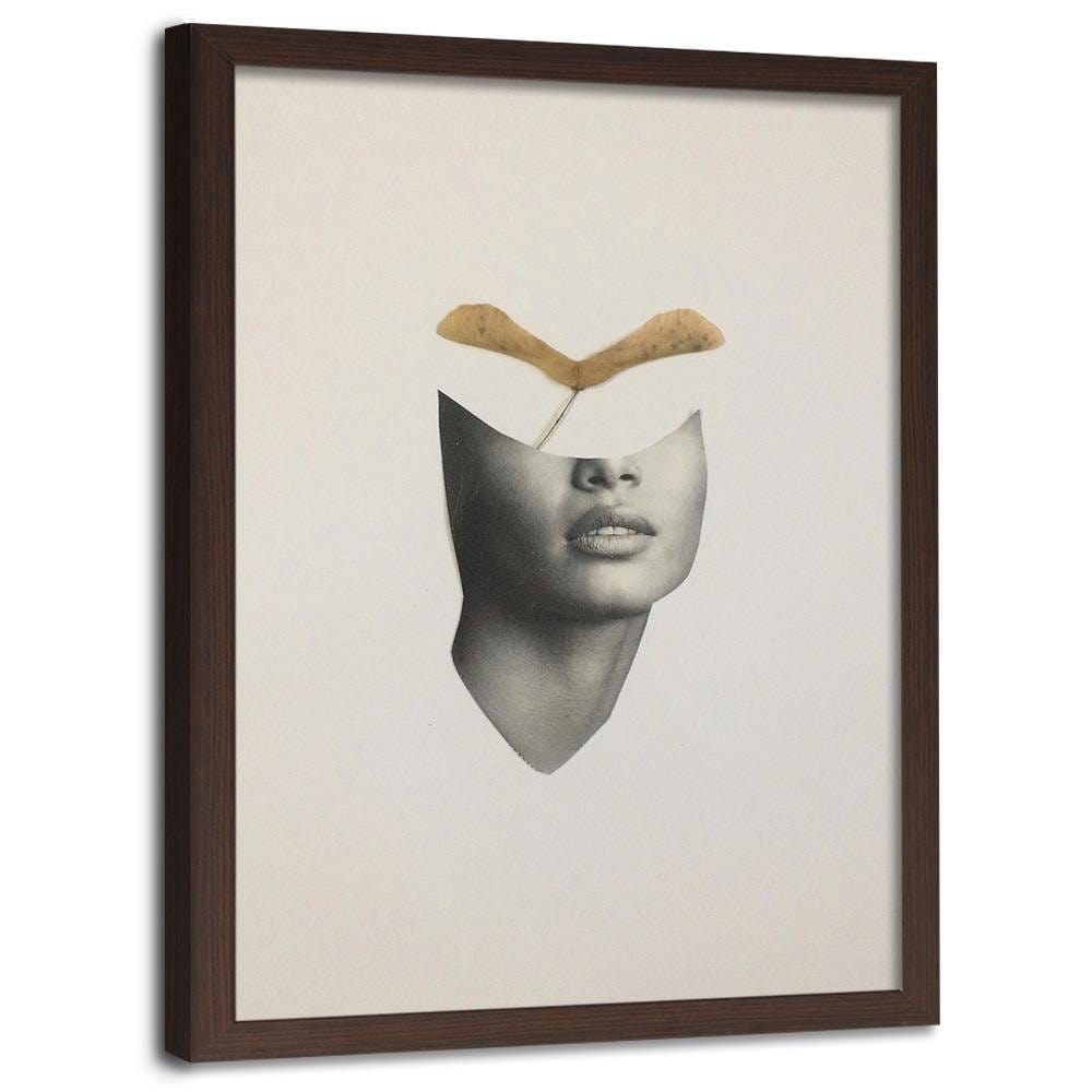 Glezna brūnā rāmī - Minimalist By Artis Home Trends DECO
