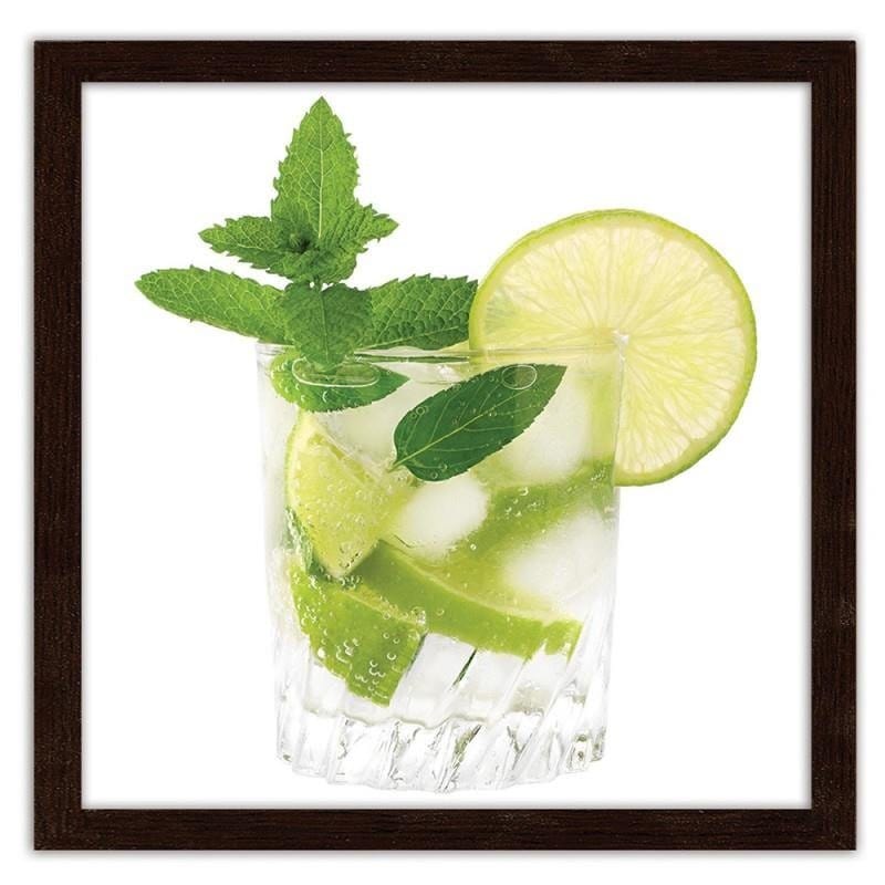 Glezna brūnā rāmī - Mojito Home Trends DECO