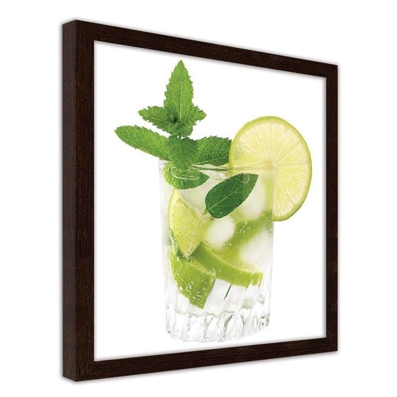 Glezna brūnā rāmī - Mojito Home Trends DECO