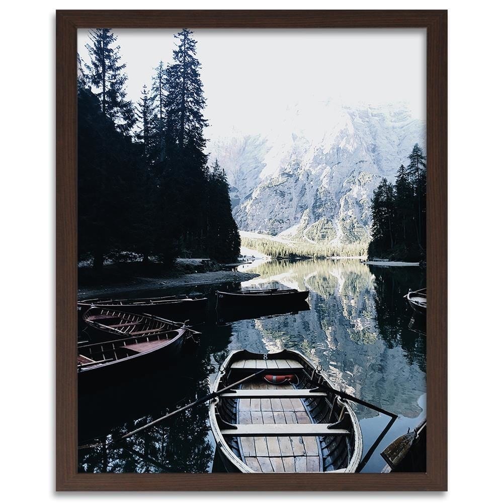 Glezna brūnā rāmī - Mountain Expedition Home Trends DECO