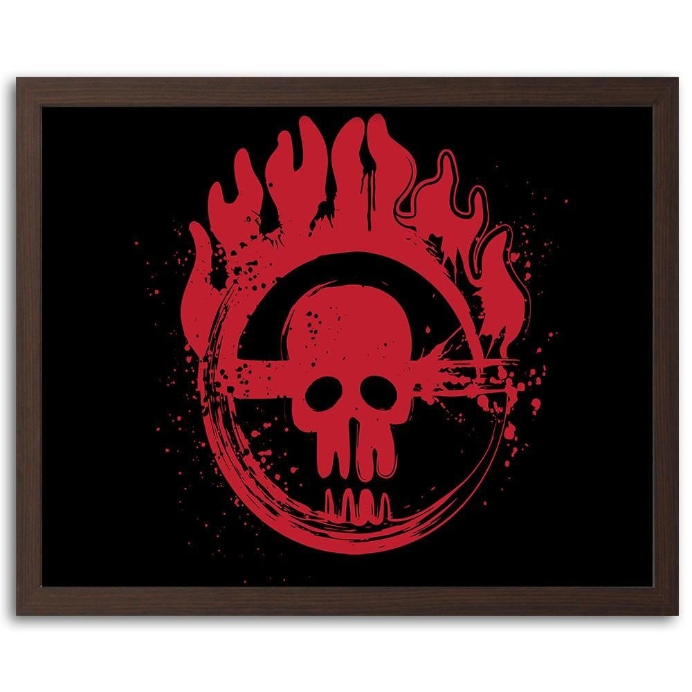 Glezna brūnā rāmī - Movie Morife Home Trends DECO