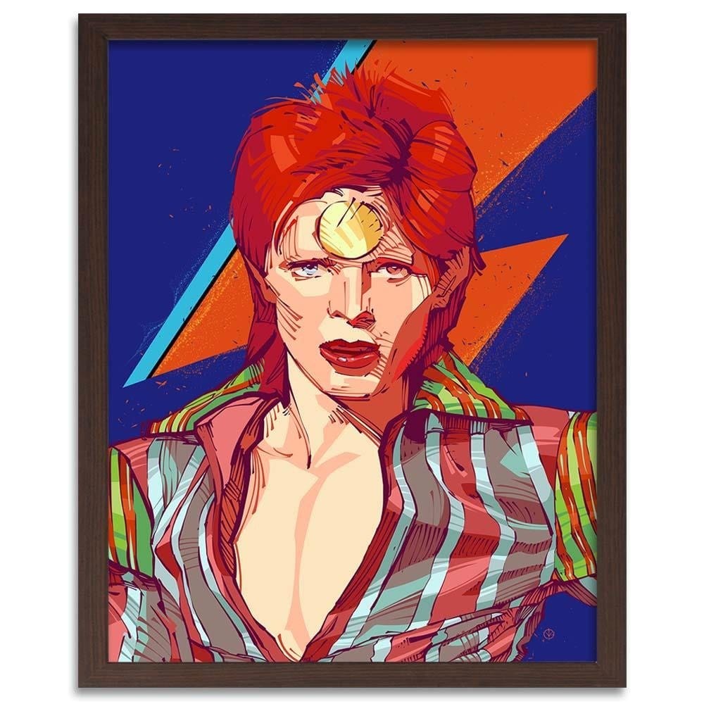 Glezna brūnā rāmī - Music Legend Home Trends DECO