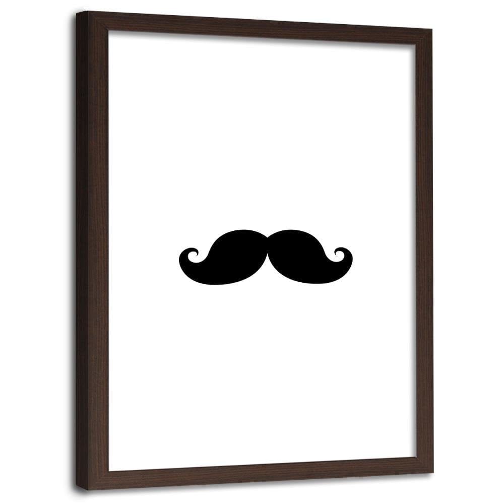 Glezna brūnā rāmī - Mustache Home Trends DECO
