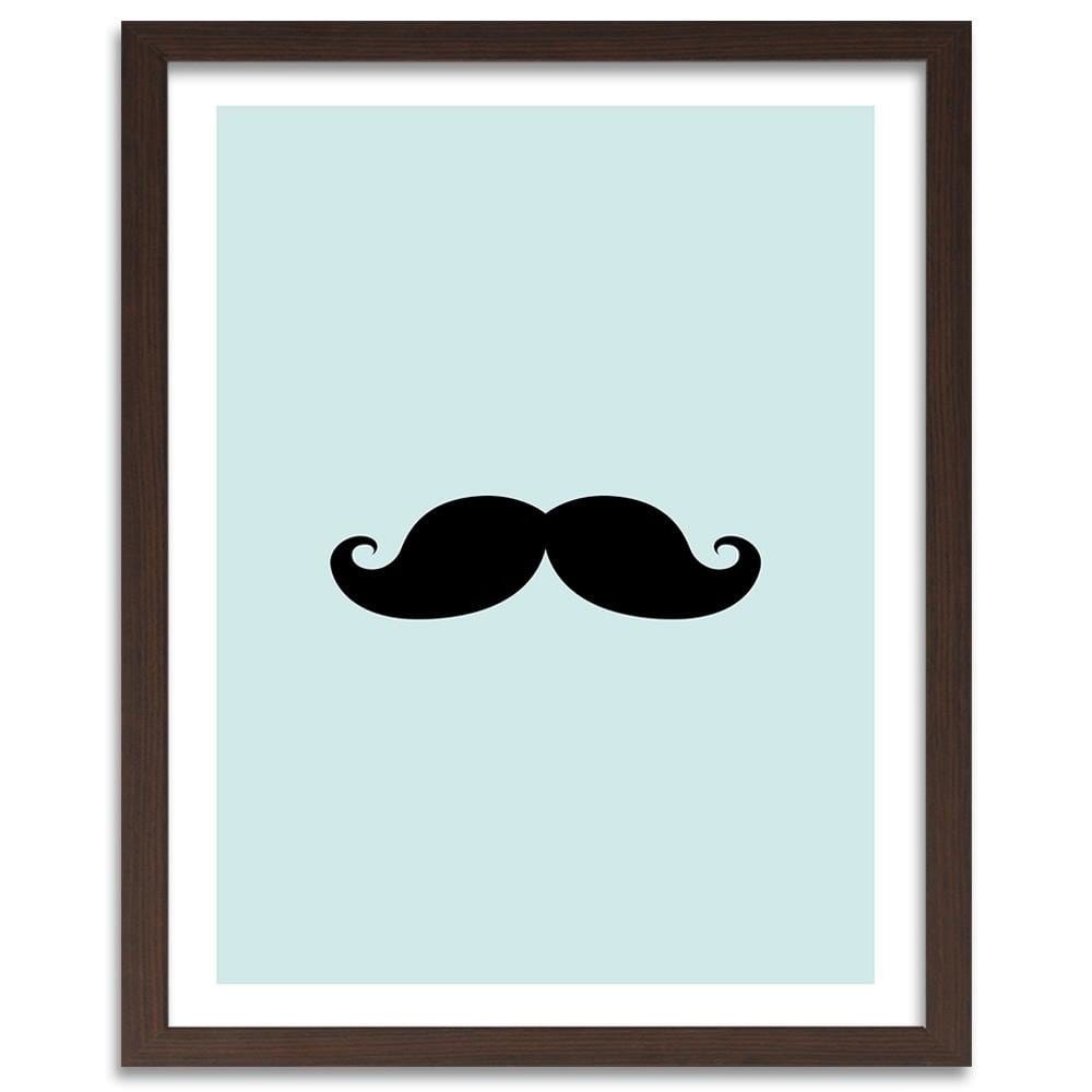 Glezna brūnā rāmī - Mustache Home Trends DECO