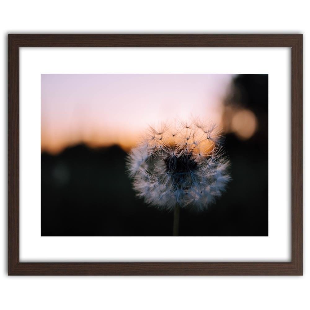 Glezna brūnā rāmī - One Of Dandelion Home Trends DECO