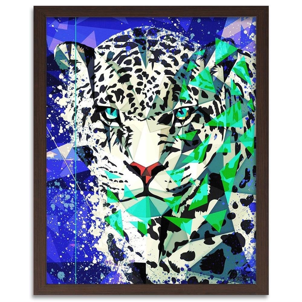 Glezna brūnā rāmī - Painted Jaguar Home Trends DECO