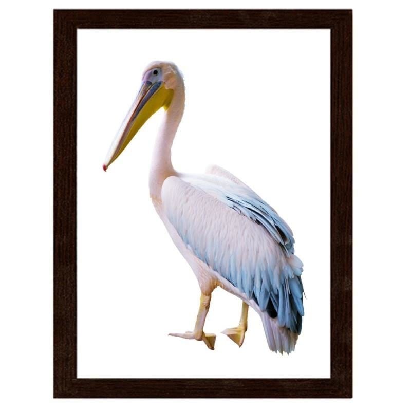 Glezna brūnā rāmī - Pelican Home Trends DECO